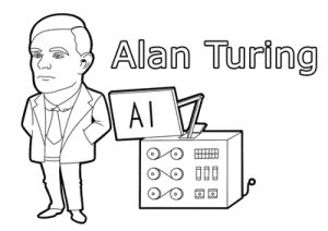 Educative AI coloring pages for kids